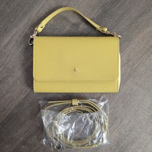 Lanvin - Leather - Wallet Handbag - Yellow - Excellent Condition